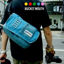 カメラバッグ 一眼レフ 女子 ミラーレス ショルダーバッグ BUCKET MOUTH バケットマウス MSB09112 男女兼用 ペア