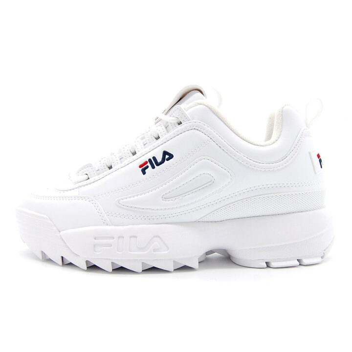 楽天市場 フィラ ディスラプター2 Fila Disruptor2 ホワイト Wwt メンズ レディース スニーカー 白 厚底 プラットフォーム F0215 1072 F0540 0001 Boston Club 楽天市場店