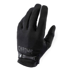 N[ TCNO O[u 2.0 CHROME CYCLING GLOVES 2.0 BLACK Y  AC229BK