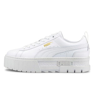 v[} CY NVbN EBY PUMA MAYZE CLASSIC WNS PUMA WHITE fB[X Xj[J[  vbgtH[ 384209-01