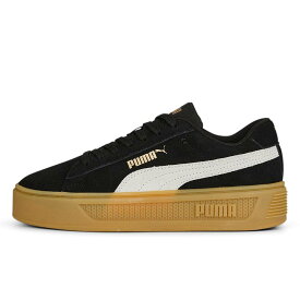 プーマ スマッシュ プラットフォーム V3 SD PUMA SMASH PLATFORM V3 SD PUMA BLACK-PUMA WHITE-PUMA G レディース スニーカー 391942-02