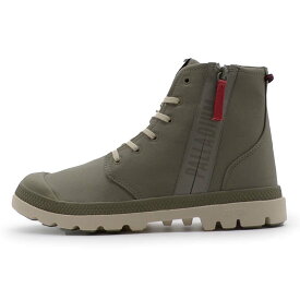パラディウム パンパハイ シーカー 2 ライト ウォータープルーフ PALLADIUM PAMPA HI SEEKER2 LT+WP+ VETIVER/WHITE メンズ レディース レイン スニーカー 防水シューズ 74406-352