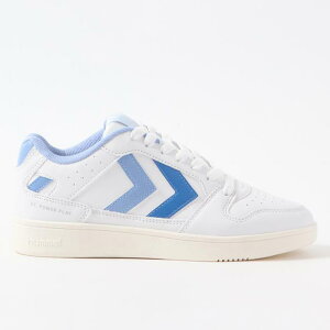 ヒュンメル hummel ST POWER PLAY WMNS LZD BRIGHT WHITE/CERULEAN レディース スニーカー HM227961-9343
