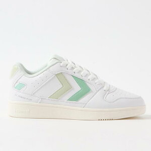 ySALEz q hummel ST POWER PLAY WMNS LZD BRIGHT WHITE/MISTY JADE fB[X Xj[J[ HM227961-9408