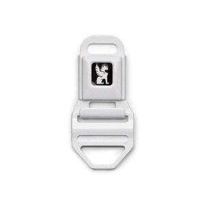 �N���[�� �V�[�g�x���g �o�b�N�� ���[�W CHROME SEATBELT BUCKLE LG WHITE PEARL �o�b�O �A�N�Z�T���[ 30���N�L�O�R���N�V���� AC244WHTP