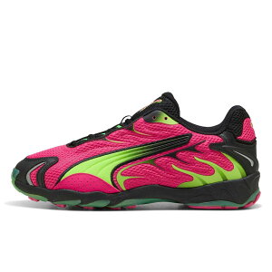v[} CwC PUMA INHALE FLURO PINK PES-GREEN GLARE Y fB[X Xj[J[ 401560-20