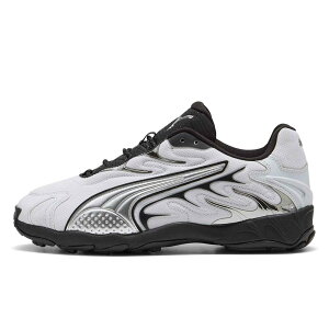 v[} CwC X}C PUMA INHALE SMILE SILVER MIST-PUMA BLACK Y fB[X Xj[J[ 402589-01