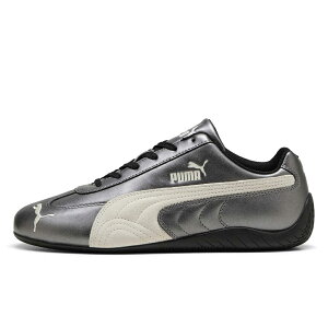 v[} Xs[hLbg ^bN PUMA SPEEDCAT METALLIC PUMA BLACK-WARM WHITE Y fB[X Xj[J[ 403689-02