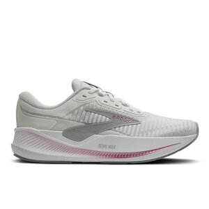 �u���b�N�X ���x��MAX BROOKS Revel MAX �z���C�g/�s���N ���f�B�[�X �X�j�[�J�[ BRW4702-WP