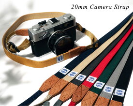 カメラストラップ 20mm 20ミリ フィルムカメラ ミラーレス Delicious Camera Strap MJC18061 MOUTH マウス