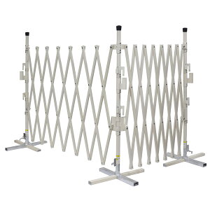 たためる アルミゲート 高さ0.9m×最大幅2m×2mオレゲート 連結可能 アルミ フェンス 間仕切り 折りたたみ 伸縮 ペットゲート アルミ伸縮フェンス 伸縮フェンス DIY ガーデニング 置くだけ 伸縮