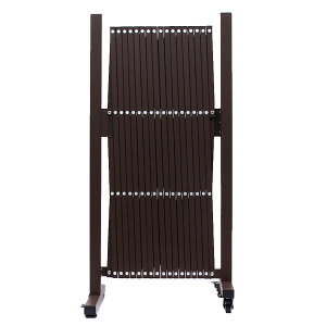 木目調アルミ伸縮フェンス5m キャスター付き 伸縮式 アルミフェンス 門扉 フェンス 伸縮 目隠し ゲート アルミ 柱 エクステリア ゲート ガレージ 伸びる アコーディオンフェンス 門 扉 ゲー