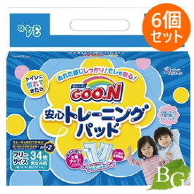 【送料無料】グーン GOO.N 安心トレーニングパッド 36枚入×6個セット