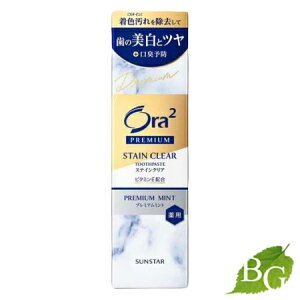 【最安値挑戦中】サンスター オーラツー プレミアムステインクリアペースト プレミアムミント 100g×10個セット