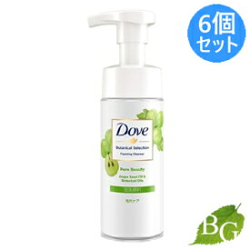 【送料無料】ダヴ Dove ボタニカルセレクション ポアビューティー 泡洗顔料 145mL×6個セット