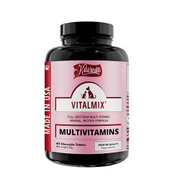 ファンタジーワールド カラヘルス VITALMIX バイタルミックス 45粒 免疫システムと循環機能をサポート 犬 猫 45粒