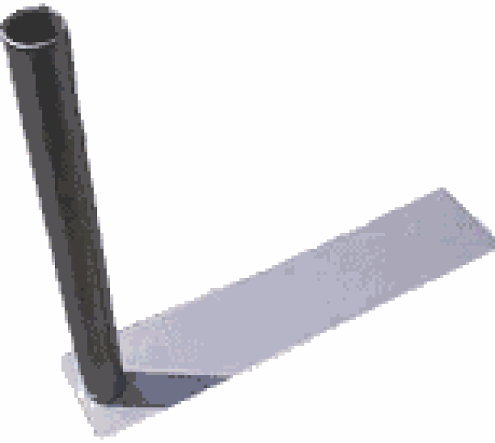 楽天市場】【2個以上〜】CPT-1 タイヤ踏み式 ポールスタンド シルバー