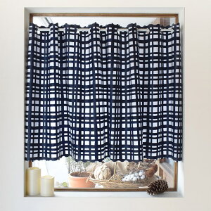 �yXmas����2680�~ ��2410�~ 10��OFF�z�J�t�F�J�[�e�� 70cm×140cm ���~�l�[�g�^�C�v �C���f�B�S�`�F�b�N �X�J���W�i�r�A �M���K���`�F�b�N �k�� ���_�� �r�j�[�� ������� ���� �J�[�e�� �����p �L�b