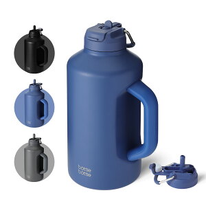 BOTTLE BOTTLE �������� ���� 1.8L �W���O 1800ml �^��f�M �X�e�����X�{�g�� ��e�� �{�g�� 2WAY�W �X�g���[���� ������ �^��f�M �A�E�g�h�A �X�|�[�c�{�g�� �Y�_�Ή� �R��h�~ ������t�� ���s �I
