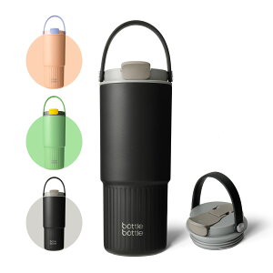 BOTTLE BOTTLE �^���u���[ 800ml ��e�� ���� �X�e�����X �{�g�� �^��f�M �ۉ��ۗ� �L�� �J�b�v�z���_�[�t�� �ӂ��t�� ������� �I�t�B�X�p �L�����v�p �����^�ѕ֗� ���킢���f�U�C�� ���̎q �j