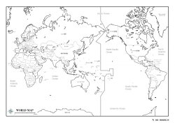楽天市場 3枚入り 白地図 3点セット B2サイズ 日本地図 世界地図 社会学習 地理 旅行 防犯 防災グッズ通販所