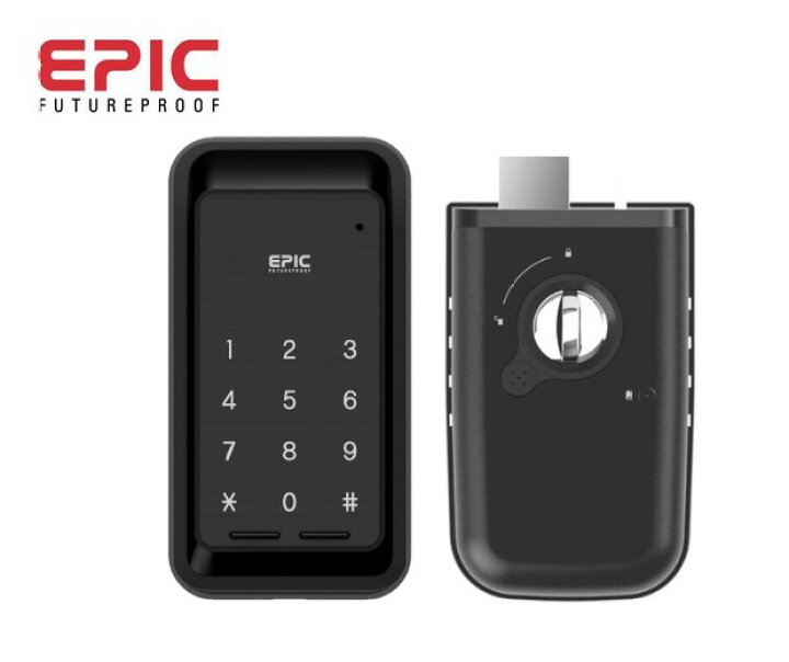 楽天市場】電子錠 開き戸 暗証番号 カード リモコン [ZEUS 13D] EPIC 