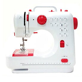 【処分価格】コンパクト電動ミシン505B [FHSM-505B] SIS 12種類の縫い模様から選択 フリーアーム仕様で袖縫いや筒縫いに便利 フットペダル付き