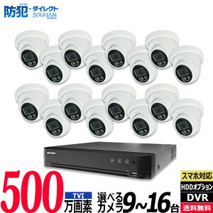 y|Cg5{zhƃJቿiZbg HIKVISION nCNrWhƃJ 9`16 500f AiO OJ R[_[HDD 16chDVR X}zĎ 5MP-SETJS-16CH
