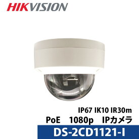 防犯カメラ IPカメラ HIKVISION ドームネットワークカメラ ds-2cd1121-i 2.8mm【送料無料】