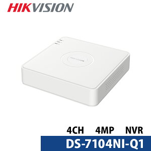 400f HIKVISION(nCNrW)NVRR[_[ {}jAt hƃJ 4`l DS-7104NI-Q1