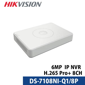 �h�ƃJ���� 600����f HIKVISION NVR���R�[�_�[ �X�}�z�Ď� ���{��}�j���A���t�� 8�`�����l�� DS-7108NI-Q1/8P