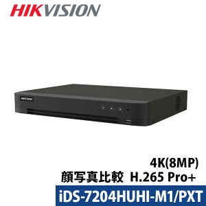 4K HIKVISION AI@\t AiOnCrW PoC Jdsv X}zĎ 4ch 800f iDS-7204HUHI-M1/PXT