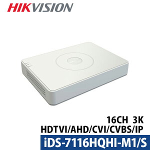 hƃJ HIKVISION DVRR[_[ AI@\t AiO X}zĎ {}jAt 16`l 600f iDS-7116HQHI-M1/S 