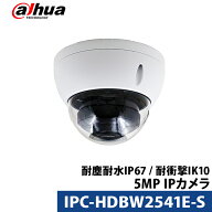 防犯カメラ 屋内屋外 500万画素 Dahua(ダーファ) IP カメラ電源不要 PoE スマホ監視 IPC-HDBW2541E-S ド…