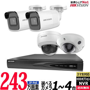 HIKVISION nCNrW hƃJ O ƒp hƃJ 243f IP 1`4Zbg R[_[HDD Jdsv X}zĎ PoEd NVR LLAN h ĎJZbg NVR-SET-4CH