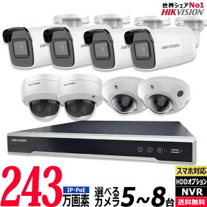 HIKVISIONnCNrW hƃJ O ƒp 243f IP 5`8Zbg R[_[HDD Jdsv X}zĎ PoEd NVR LLAN h ĎJ ^@ NVR-SET-8CH