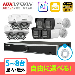 �y��g�q�Ɂz[HIKVISION] [IP-4M] �X�}�[�g�n�C�u���b�h���C�g �m�\�^AI�N�����m �h�ƃJ���� 5�`8�� DS-7608NXI-K1/8P/DS-2CD1143G2-LIU/DS-2CD1043G2-LIU
