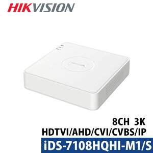 500����f HIKVISION(�n�C�N�r�W����)DVR���R�[�_�[ �A�i���O ���{��}�j���A���t�� �h�ƃJ���� 8�`�����l�� iDS-7108HQHI-M1/S