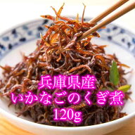 【送料無料】いかなごのくぎ煮　120g　ネコポス　※パッケージをリニューアルしました!【姫路・播州・兵…