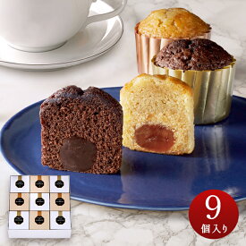 お菓子 詰め合わせ 個包装 スイーツ 内祝 お返し プレゼント ギフト お取り寄せ 御礼 お祝い 贈り物 お土産 御供 お供え 二次会 サンクスギフト 記念品 TG-9 トリュフケーキ＆ガトー・オ・マロン 9個入り ブールミッシュ 洋菓子 焼き菓子 吉田菊次郎
