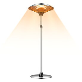 【11月11~11月16日限定★2,000円OFFクーポン】ハロゲンヒーター 屋外ヒーター 自立型 業務用ヒーター 高速暖房 1500W 赤外線 防水 省エネ pse認証取得済み 3段階温度調整可能 過熱保護 転倒防止 屋外屋内 電気ヒーター テントガレージ 温室 学校 商用ポ ータブルヒーター