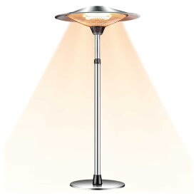 【11月11~11月16日限定★2,000円OFFクーポン】ハロゲンヒーター 屋外ヒーター 自立型 業務用ヒーター 高速暖房 1500W 赤外線 防水 省エネ pse認証取得済み 3段階温度調整可能 過熱保護 転倒防止 屋外屋内 電気ヒーター テントガレージ 温室 学校 商用ポ ータブルヒーター