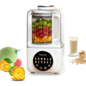 【11月02~11月10日限定★3,000円OFFクーポン】豆乳メーカー 加熱式ミキサー 加熱保温機能が付いた 電動ブレンダー と豆乳メーカー機能も搭載されておりジュースやスムージー離乳食の作成に最適 乾燥豆でもOK 濾過不要 操作簡単 家庭用多機能ジューサー