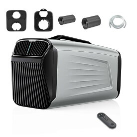 【4月11~14日限定★10%OFFクーポン】ポータブルエアコン 車中泊 キャンプ用 1500W/5200BTU強力冷房 除湿 移動式 ポータブルクーラー スポットクーラー 車載エアコン リモコン アプリ操作 AC100V対応 ダクト付き 家庭用 業務用