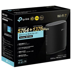 TP-LinkieB[s[NjArcher BE7200 fAohWi-Fi 7[^[ Archer BE7200