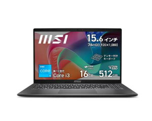 ��260412 ���J���ۏؕi MSI ���^�y�ʁE���ʃm�[�gPC Modern 15 F13MG-1357JP 15.6�C���` �t��HD 60Hz Raptor Lake i5-1335U DDR IV 8GB*2 (3200MHz) SSD 512GB Windows11 Pro