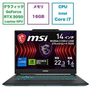 251210 Jۏؕi MSI Cyborg-14-A13UDX-4149JP Q[~Om[gp\R intel Core i7 F16GB SSDF512GB 4526541196485
