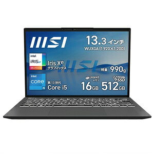 250967 Jۏؕi MSIm[gPC PRESTIGE13-A13M-5328JP i5-1335U  16GB SSD 512GB