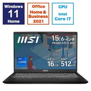 250758 Jۏؕi MSI m[gp\R Modern-15-H-C13M-4374JP MODERN-15-C13M-4374JP Core i7 16GB SSD512GB 4526541196768