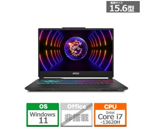 ��251212 MSI ���J���ۏؕi Cyborg 15 A13U CYBORG15-A13UCK-4169JP Core i7-13620H NVIDIA GeForce RTX 3050 Laptop GPU 4526541196515